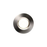 Fremont 1-Kit IP65 2700K | Downlight | Brushed steel - Comet Lighting