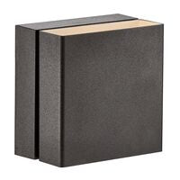 Nordlux Turn Outdoor Wall Light Black - Comet Lighting