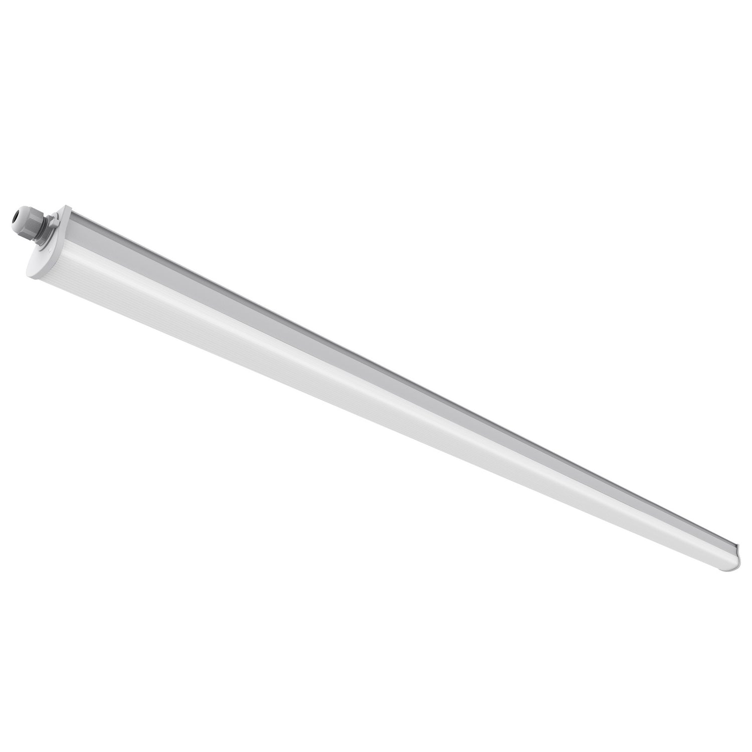 Westport 120 Double | Batten Light Fitting | Grey - Comet Lighting