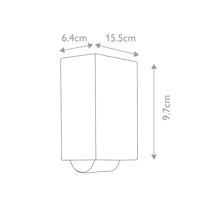 Agner 2 Light Wall Light - Comet Lighting
