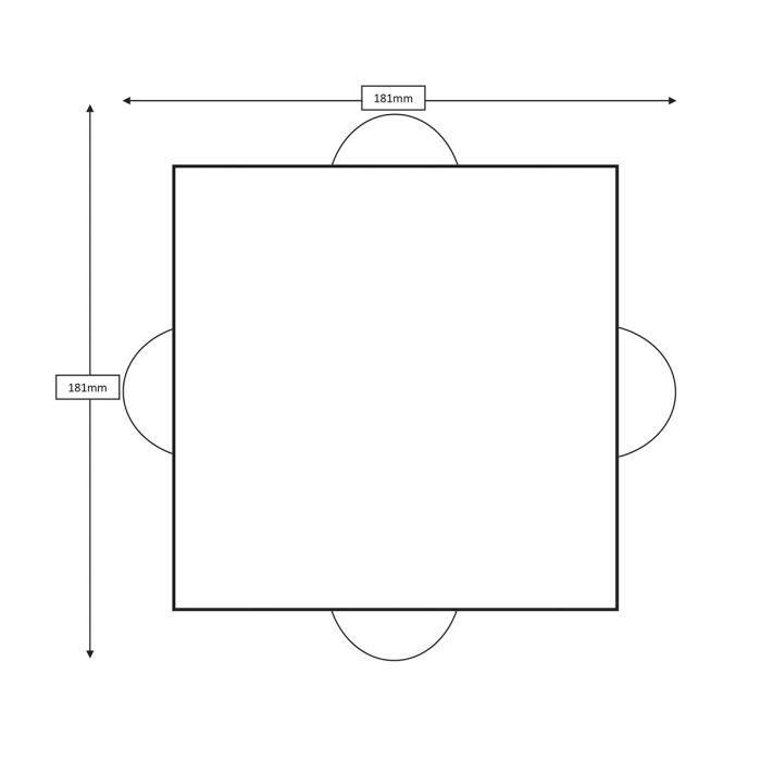 Agner 4 Light Wall Light - Comet Lighting