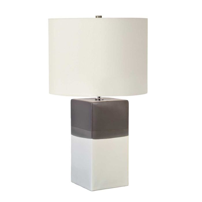 Alba 1 Light Table Lamp - Cream - Comet Lighting