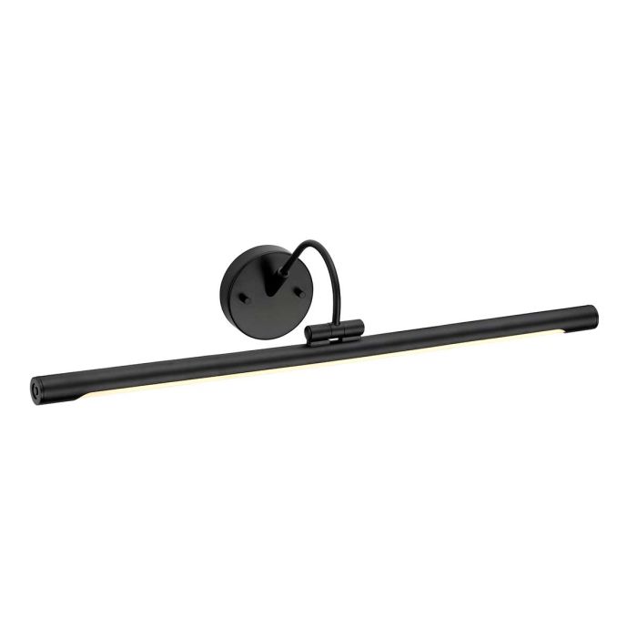 Alton 1 Light Large LED Picture Light - Black - Comet Lighting