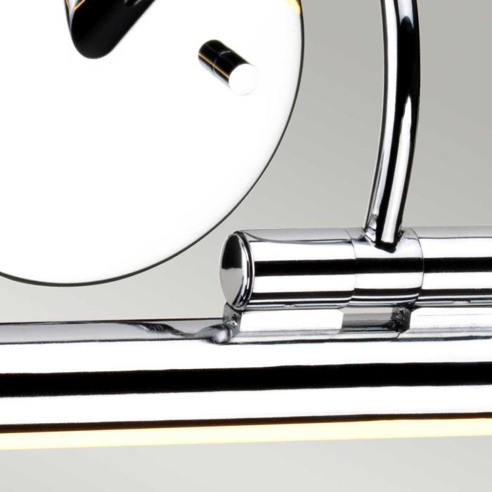 Alton 1 Light Large LED Picture Light - Polished Chrome - Comet Lighting