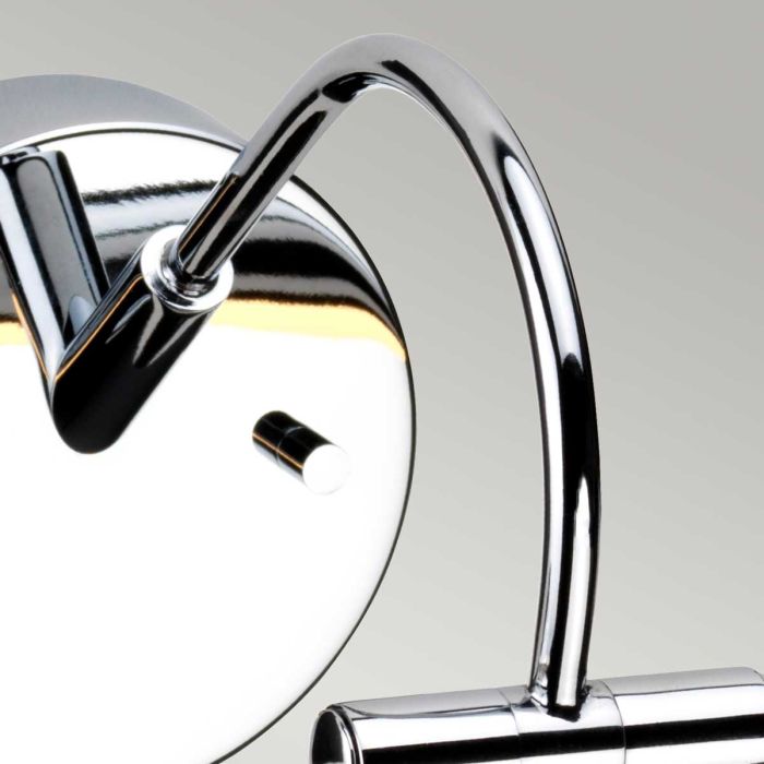 Alton 1 Light Large LED Picture Light - Polished Chrome - Comet Lighting