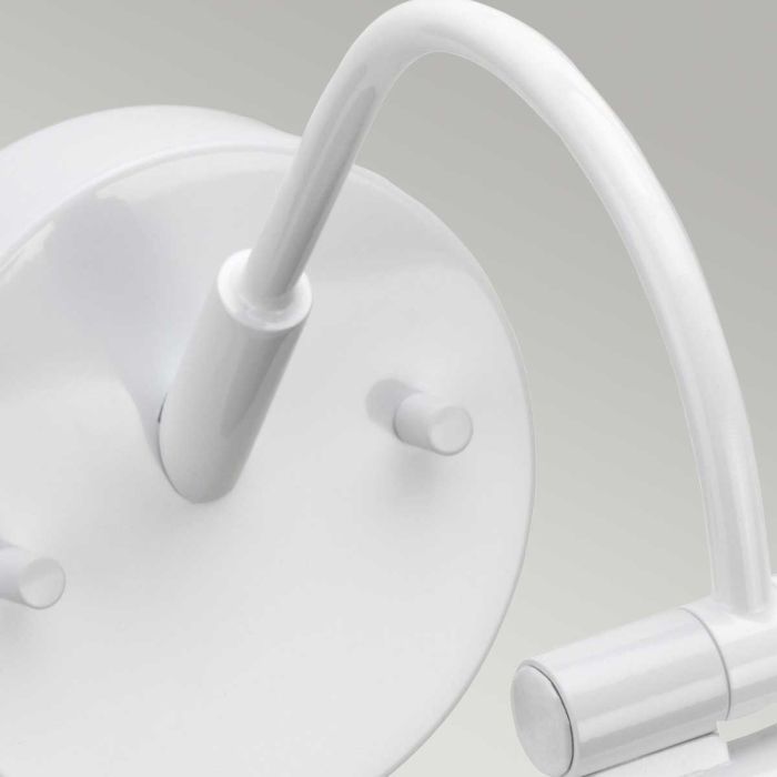 Alton 1 Light Large LED Picture Light - White - Comet Lighting