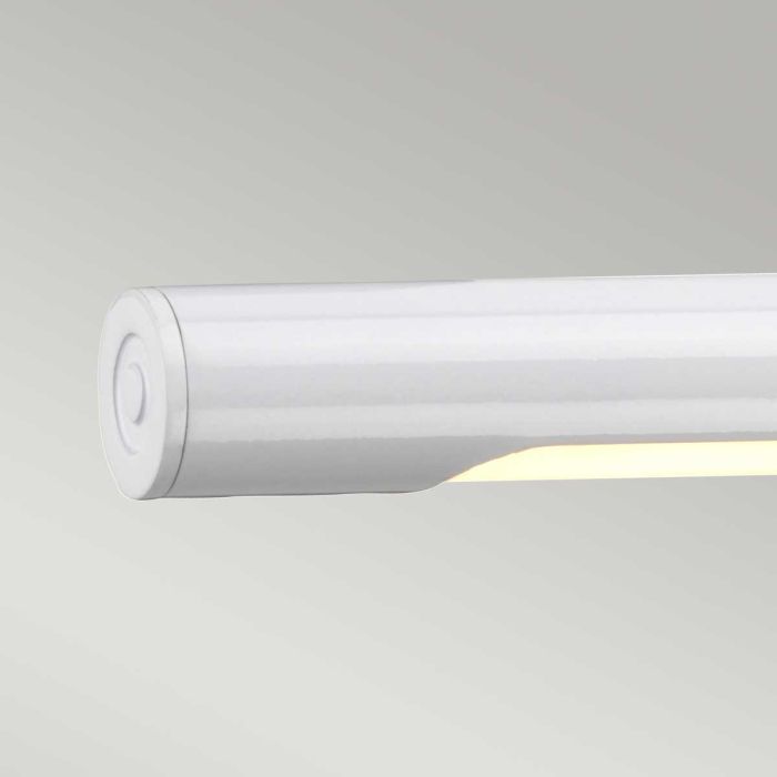Alton 1 Light Large LED Picture Light - White - Comet Lighting