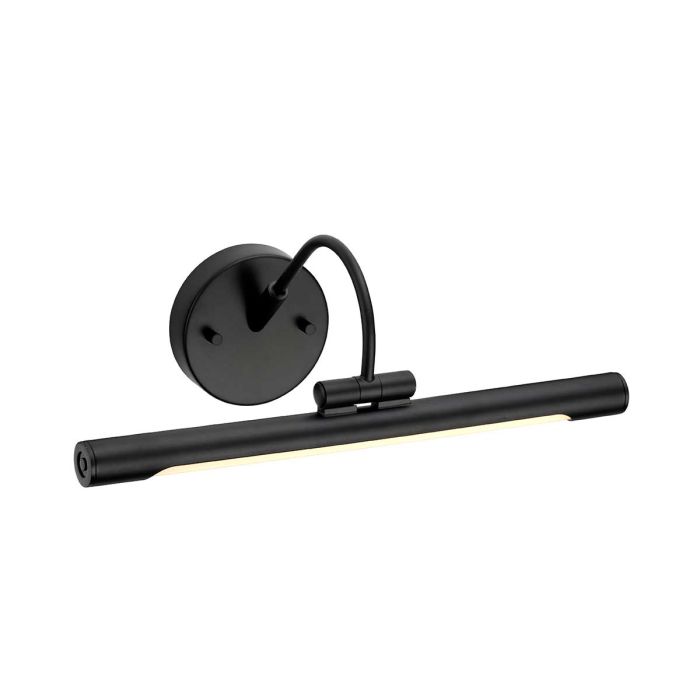 Alton 1 Light Small LED Picture Light - Black - Comet Lighting