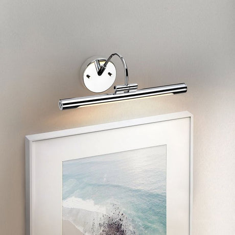 Alton 1 Light Small LED Picture Light - Polished Chrome - Comet Lighting