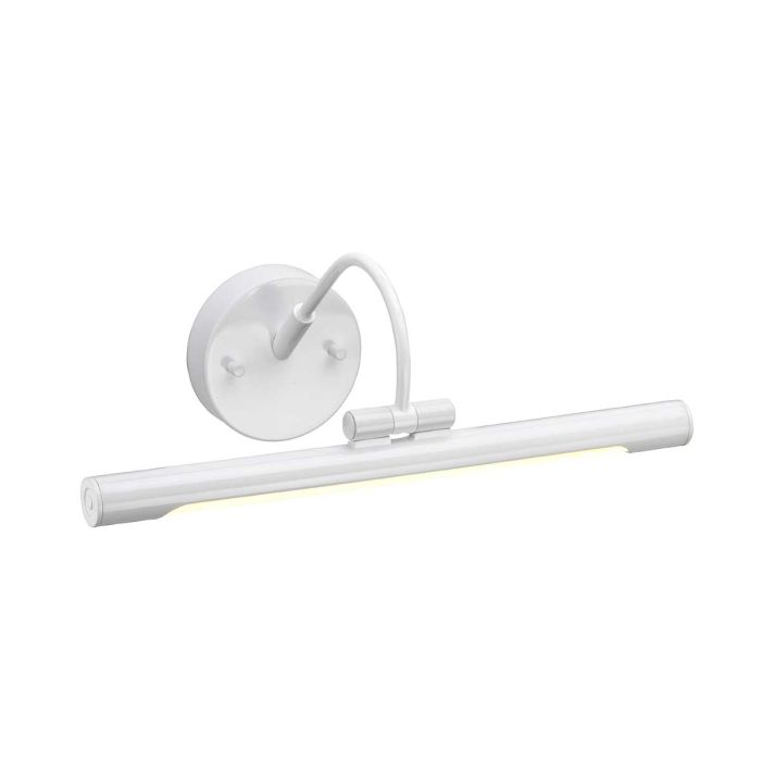 Alton 1 Light Small LED Picture Light - White - Comet Lighting