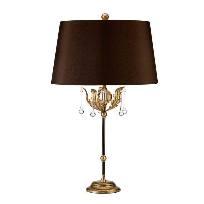 Amarilli 1 Light Table Lamp - Bronze/Gold - Comet Lighting