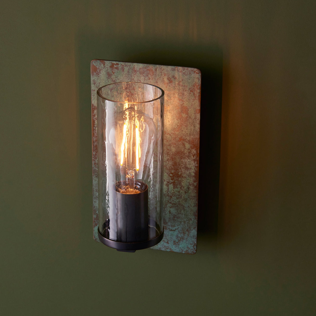 Rewa Wall Light Verdigris