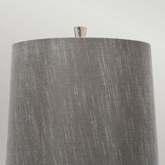 Ascent 1 Light Table Lamp - Polished Nickle - Comet Lighting