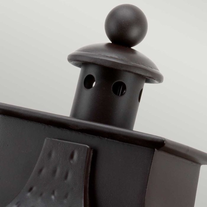 Balmoral Outdoor Wall Lantern Bronze - Comet Lighting