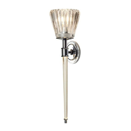 Agatha 2 Light Wall Light - Polished Chrome - Comet Lighting