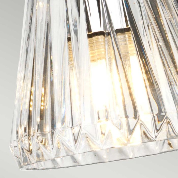 Agatha 3-Light Pendant - Polished Chrome - Comet Lighting