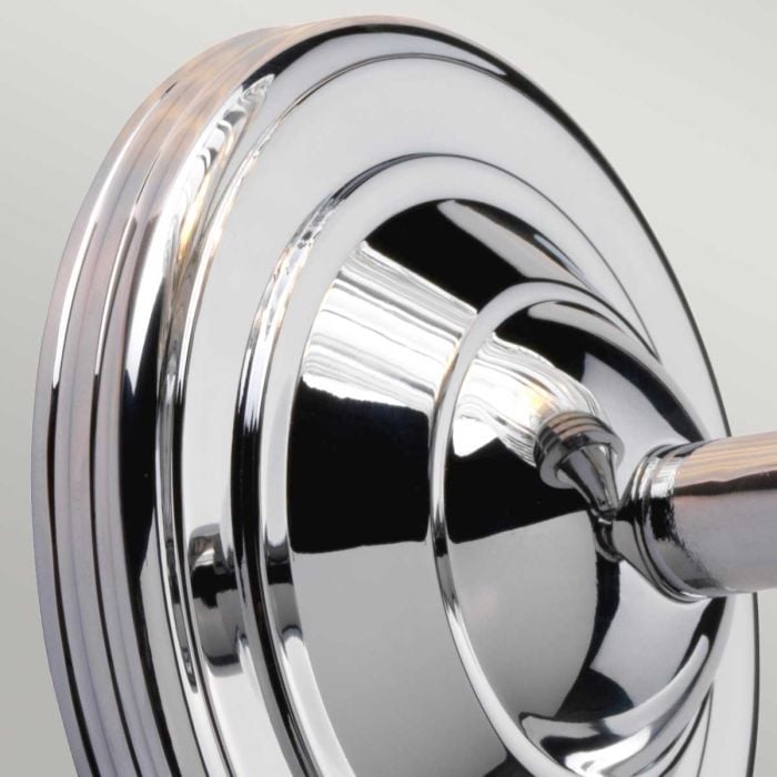Austen1 Wall Light Polished Chrome - Comet Lighting