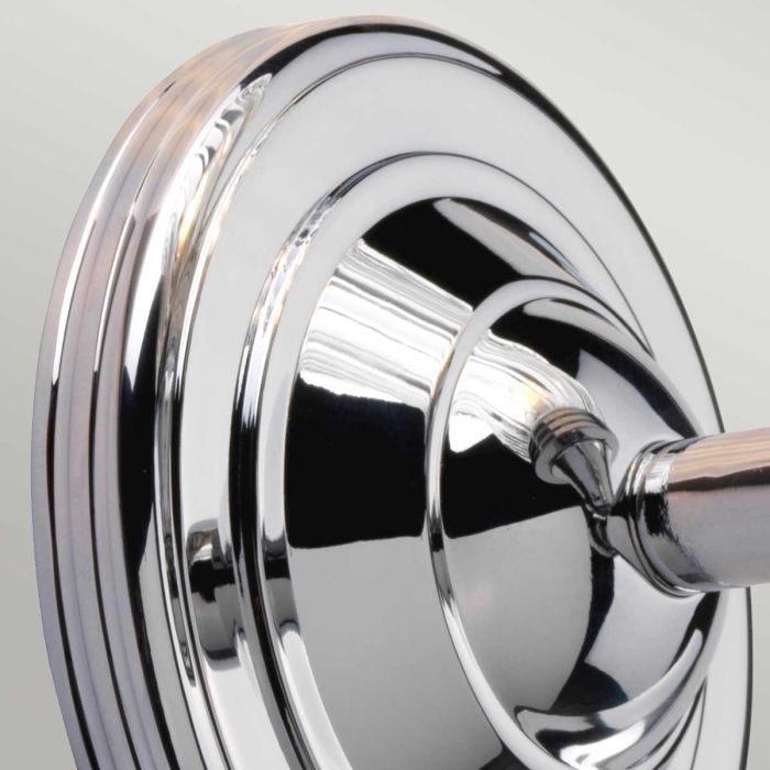 Austen 1 Light Wall Light - Polished Chrome - Comet Lighting