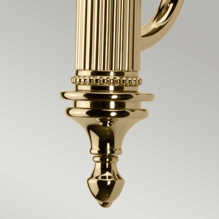 Carroll1 Wall Light Polished Brass - Comet Lighting