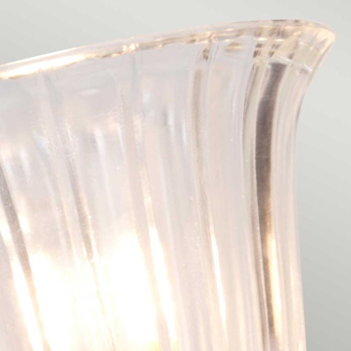 Carroll1 Wall Light Polished Brass - Comet Lighting