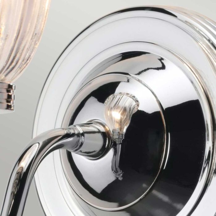 Carroll 1 Light - Polished Chrome - Comet Lighting