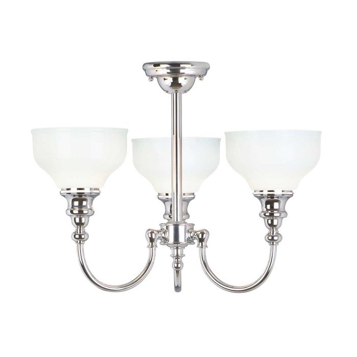 Cheadle 3 Light Chandelier - Comet Lighting