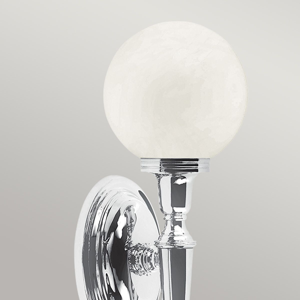 Dryden4 Wall Light Polished Chrome - Comet Lighting