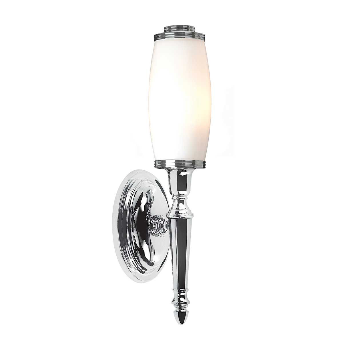 Dryden 1-Light Wall Light Chrome - Comet Lighting
