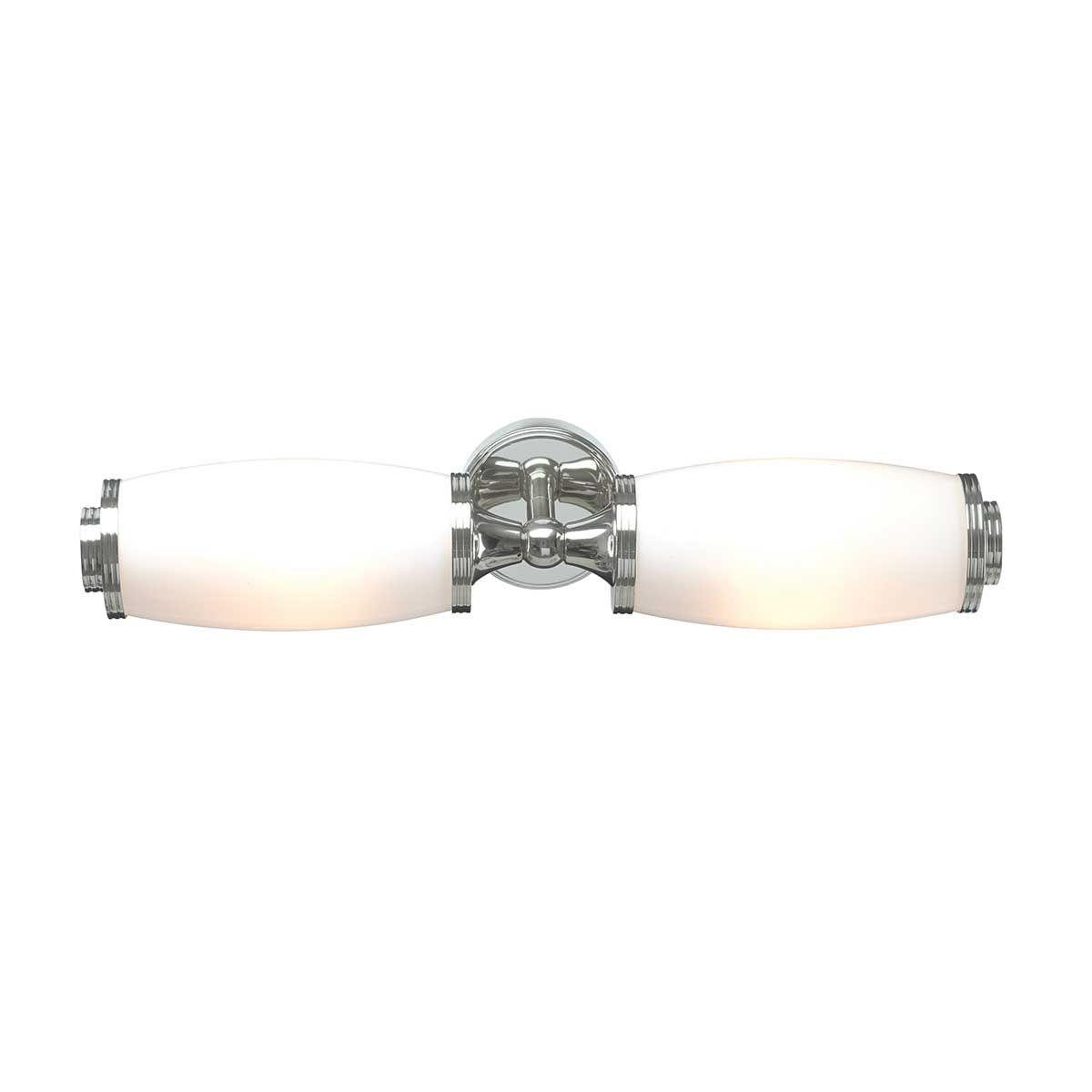 Eliot 2 Light Wall Light - Polished Chrome - Comet Lighting