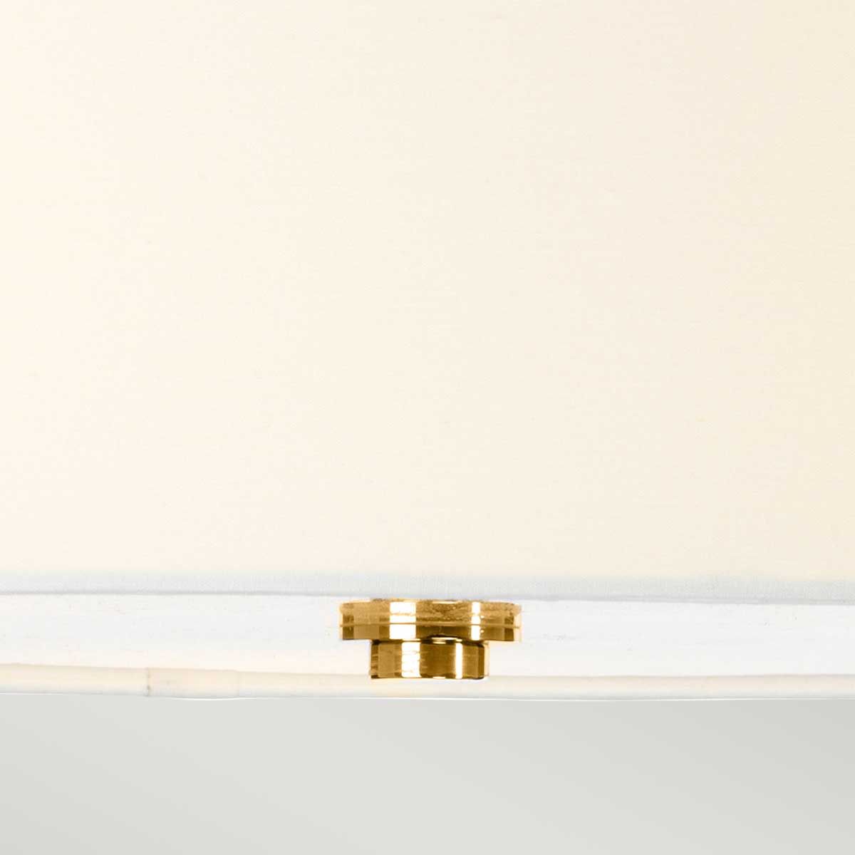 Falmouth 3-Light Semi Flush - French Gold - Comet Lighting