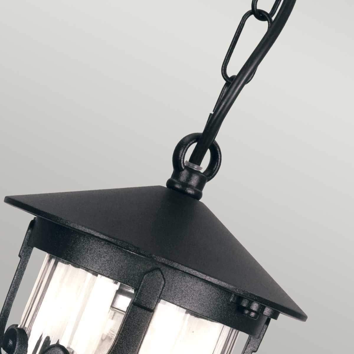 Hereford 1 Light Porch Chain Lantern - Comet Lighting