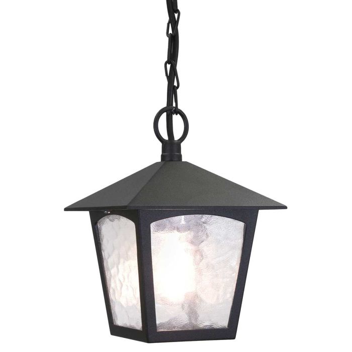 York 1 Light Porch Chain Lantern - Comet Lighting