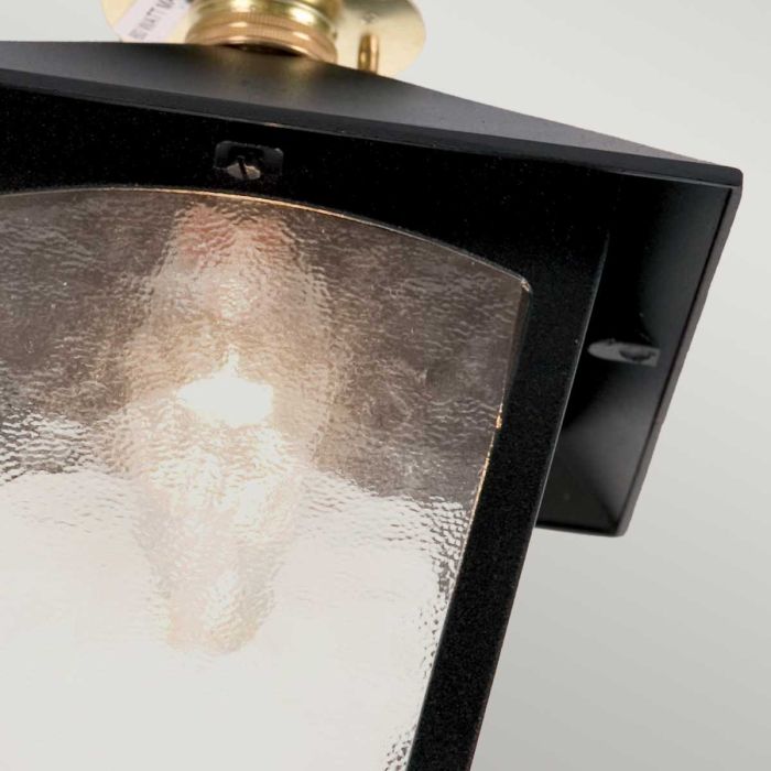 York 1 Light Flush Porch Lantern - Comet Lighting