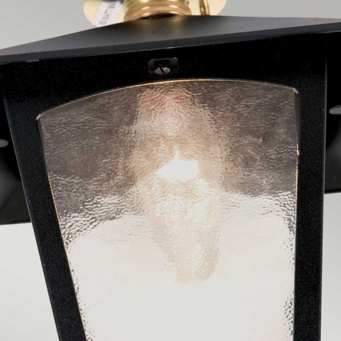 York 1 Light Flush Porch Lantern - Comet Lighting