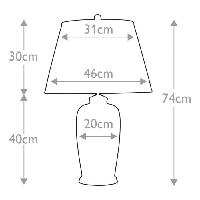 Black Birds 1-Light Table Lamp - Comet Lighting
