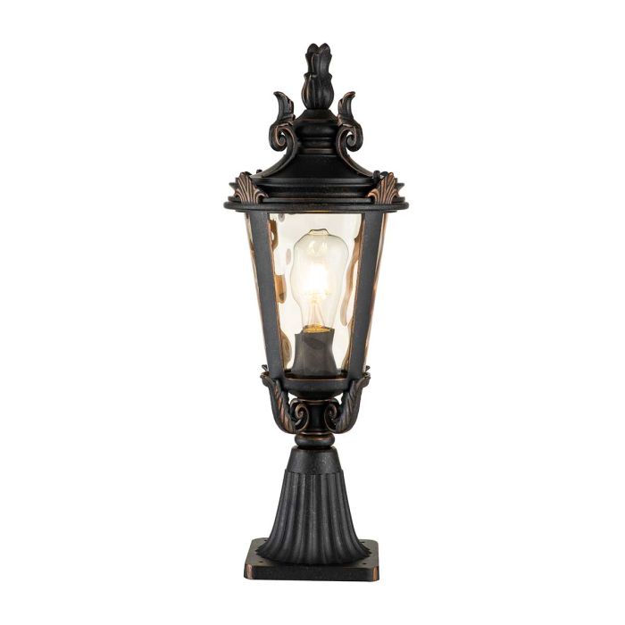 Baltimore 1 Light Medium Pedestal Lantern - Comet Lighting