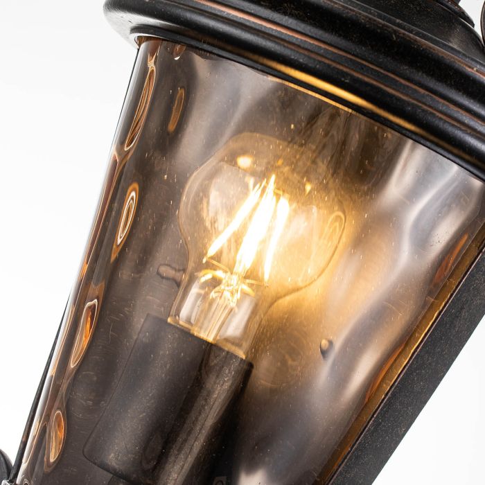 Baltimore 1 Light Medium Half Lantern - Comet Lighting