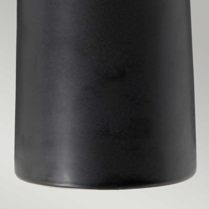 Burnt Oak 1 Light Table Lamp - Comet Lighting