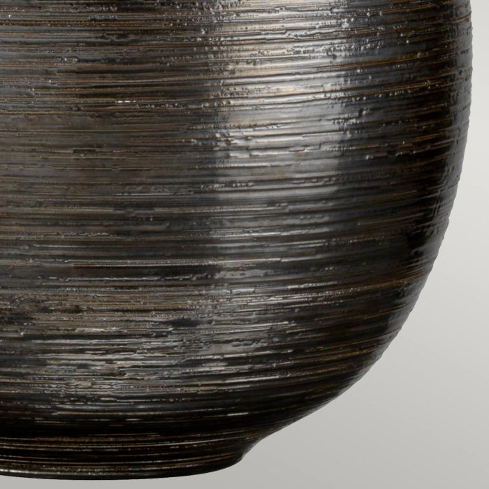 Caesar 1 Light Table Lamp - Silver - Comet Lighting