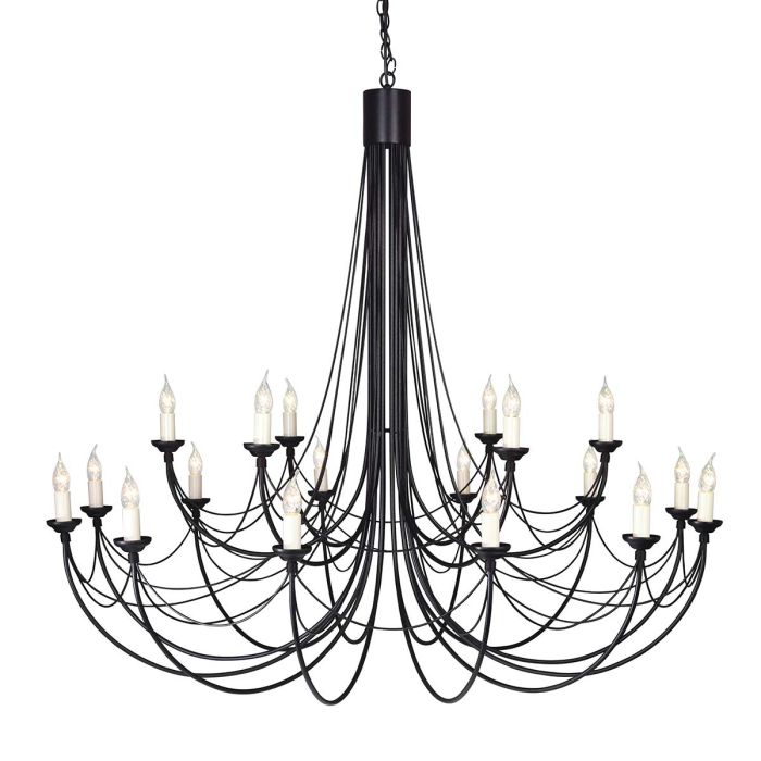 Carisbrooke 18 Light Chandelier - Comet Lighting