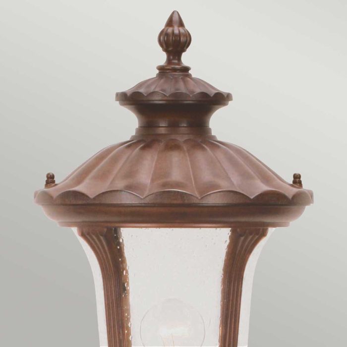 Chicago 1 Light Small Pillar Lantern - Comet Lighting