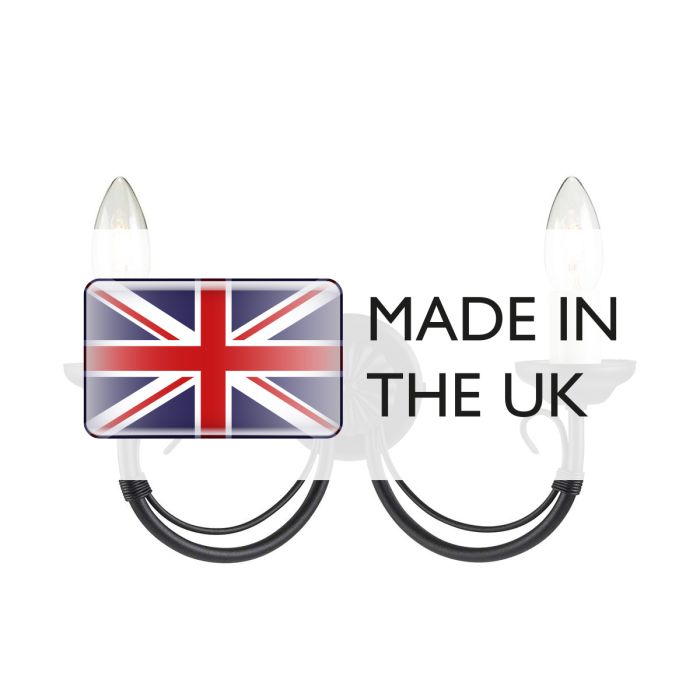 Chartwell 2 Light Wall Light - Comet Lighting