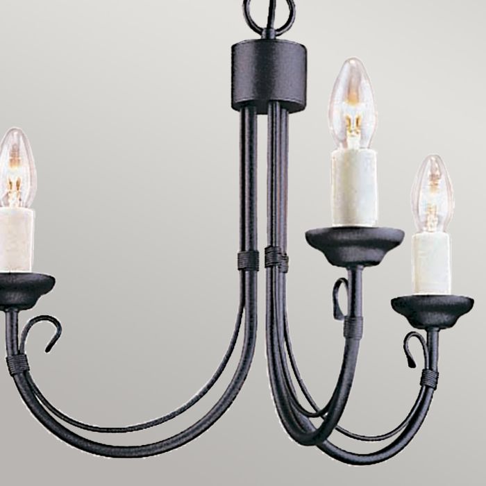 Chartwell 3 Light Chandelier - Comet Lighting