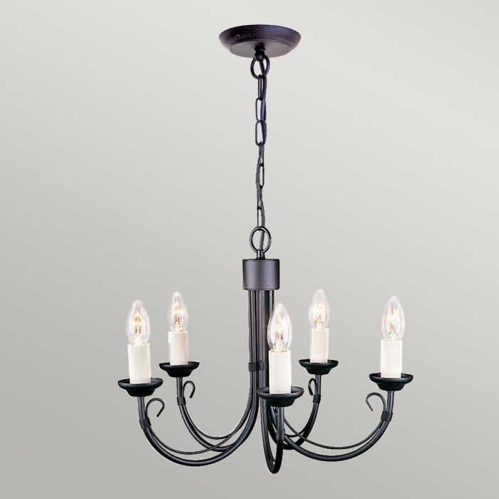 Chartwell 5 Light Chandelier - Comet Lighting