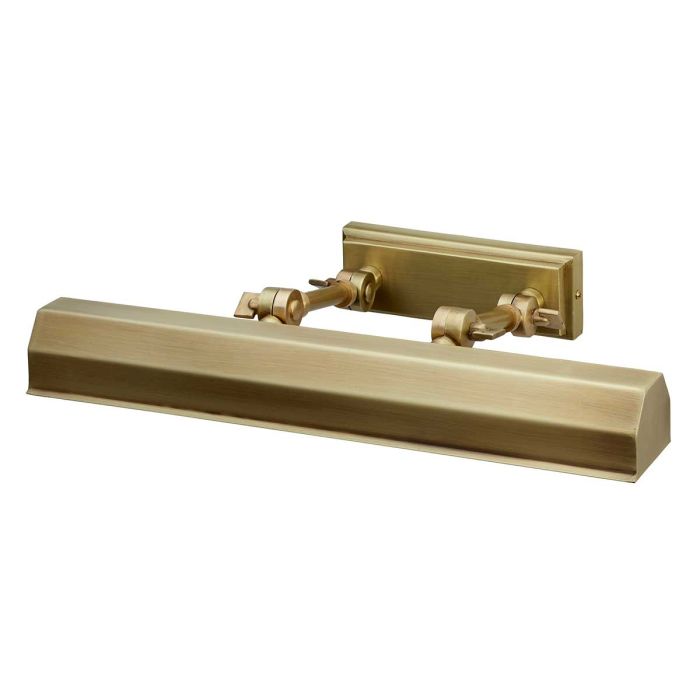 Chawton Medium Picture Light -  Aged Brass - Comet Lighting