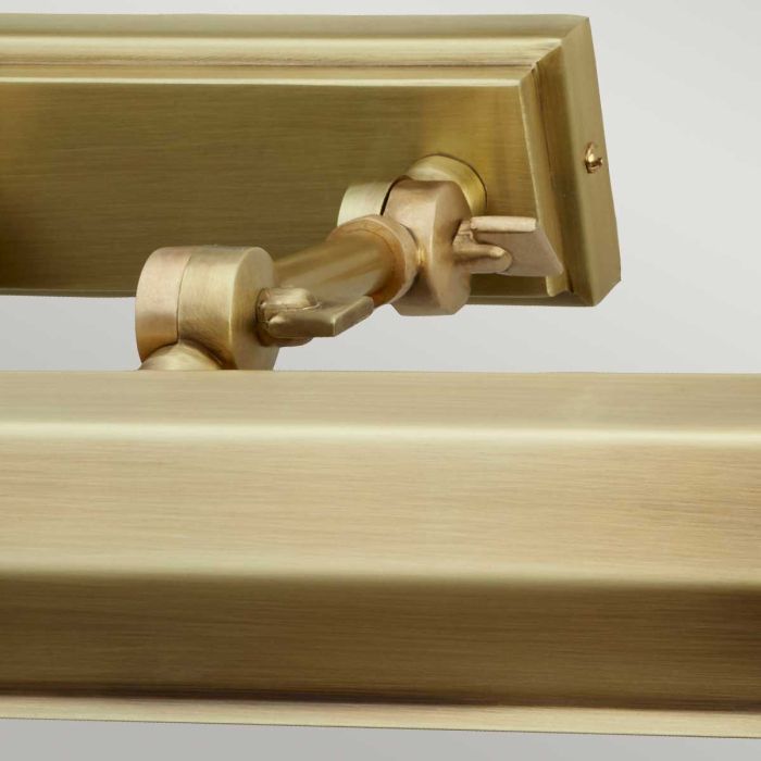 Chawton Medium Picture Light -  Aged Brass - Comet Lighting