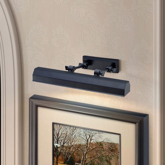 Chawton Medium Picture Light - Black - Comet Lighting