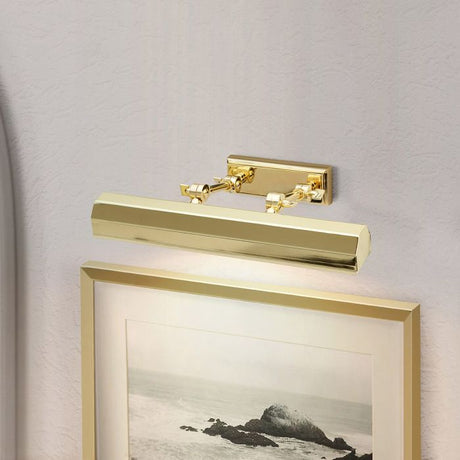 Chawton Medium Picture Light - Polished Brass - Comet Lighting
