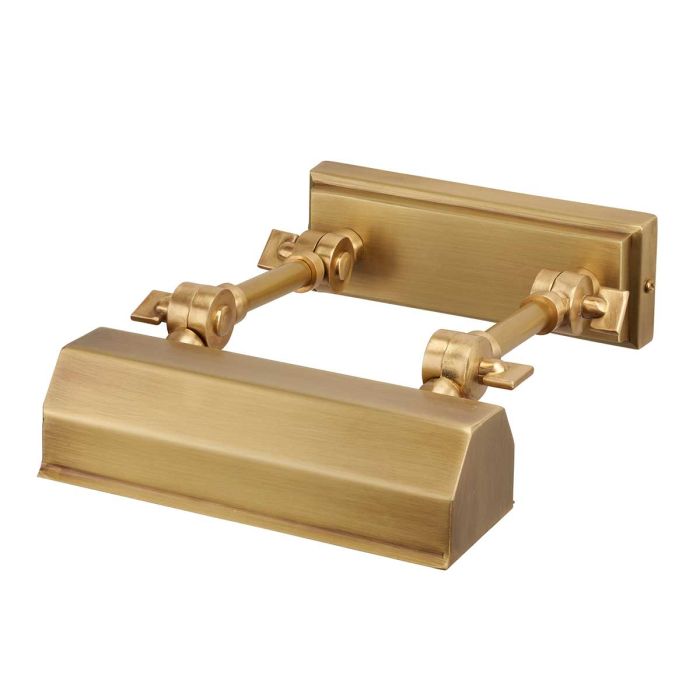 Chawton Small Picture Light - Aged Brass - Comet Lighting