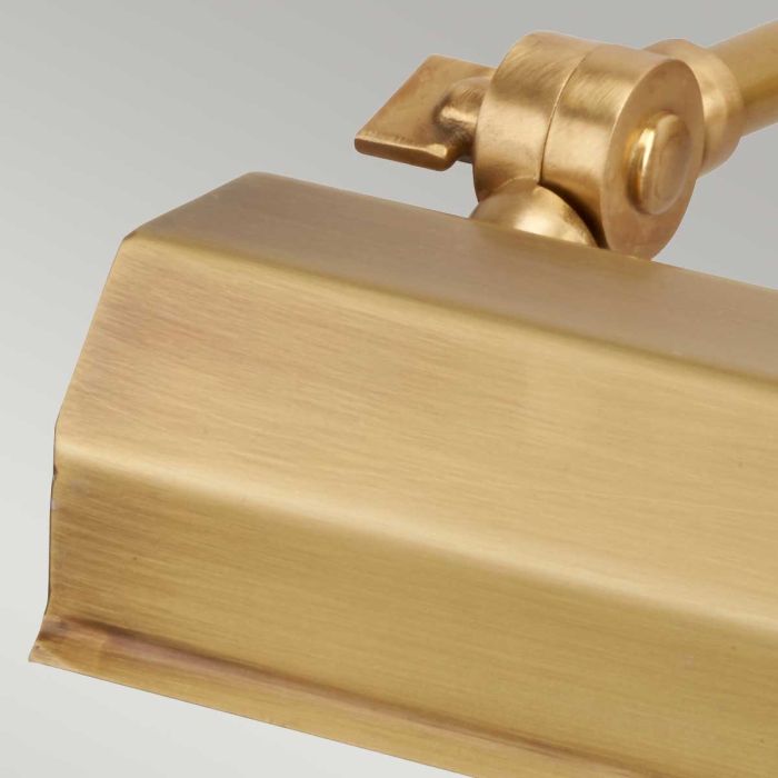 Chawton Small Picture Light - Aged Brass - Comet Lighting